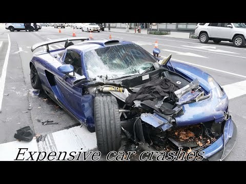 Most Expensive Car Crashes Compilation 2023: Luxury Supercars Destroyed