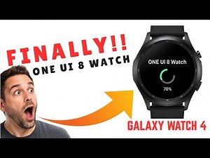 Finally, Galaxy Watch 4 and 4 Classic Get One UI 8 Watch and Wear OS 6