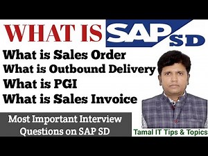 SAP SD Module | Interview Questions Answer | T-Codes on SD Module | SAP SD Process | SAP SD Overview