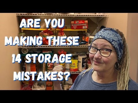 14 Most Common Food Storage Mistakes For Long Term Food Storage