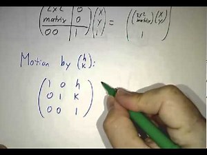 Computer Graphics and Matrices (90s style)