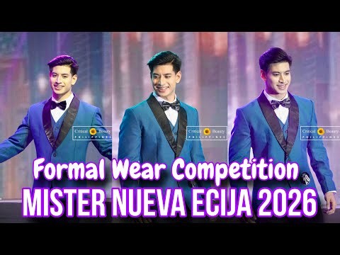 Mister Nueva Ecija 2026 Formal Wear Competition