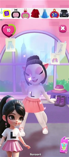 ✨ Legendary Look – Angela’s New Style! ✨ #angelafunnymoments #mytalkingangela2 #gaming