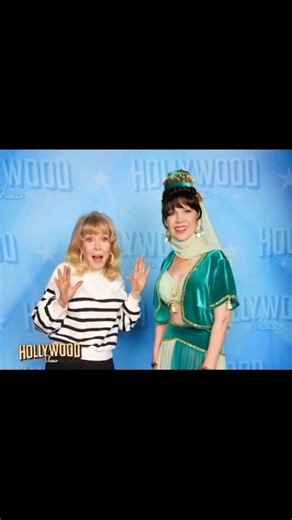 Barbara Eden was a wish come true at the June Show! #barbaraeden #idreamofjeannie #julienewmar #catwoman #friendship #iconictv | The Hollywood Show