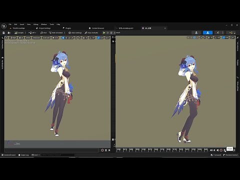 UE5.2動畫製作: MMDTools導入模型和動作 (繁中字幕)