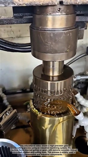 High Precision Gear Cutting Machine | Internal Spline Manufacturing Process