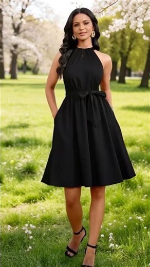 You finally found THE little black dress. 🔥 #style #shorts