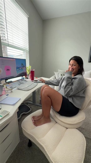 Viral TikTok ergonomic chair for WFH comfort