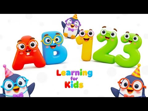 ABC Song, Counting Numbers & Learn Colors For Kids + More Educational Videos For Toddlers #kidssong