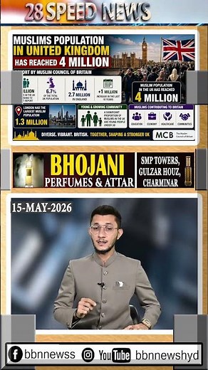 Muslims Population in United Kingdom has reached 4 million