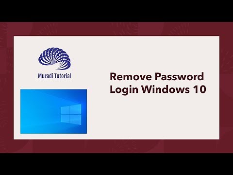 Remove password login on Windows 10 using local account