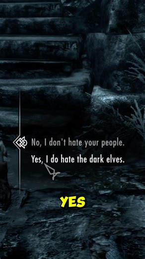 Skyrim’s BEST dialogue Choice🤣🤣 #theelderscrolls #skyrim