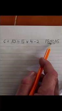👉 How to Use PEMDAS Correctly (Multiplication vs Division Explained) #pemdas #orderofoperations