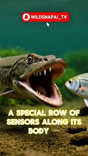 Northern Pike Hunts with Precision EVEN WHEN “BLIND”! 🐟🎯 (Insane Lateral Line)