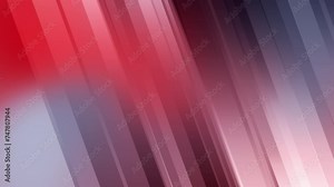 Geometric formation of interconnected red rectangular gradients creating trendy abstract background overlay for technology inspired media