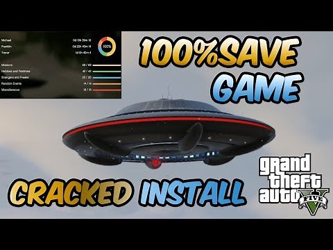 How to install 100% save game in GTA 5 CRACKED(pirated)(reloaded)[2021]