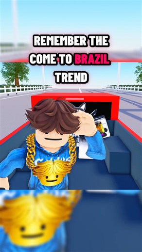 Come To Brazil Trend pt 2 🤩🔥 #roblox #shorts #trend