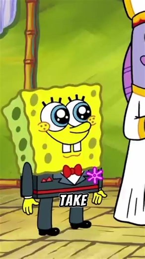 SpongeBob married Sandy🤯 #cartoon