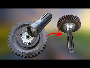 Truck Cracked and Broken gear – Watch Amazing Repairs That Defy Logi