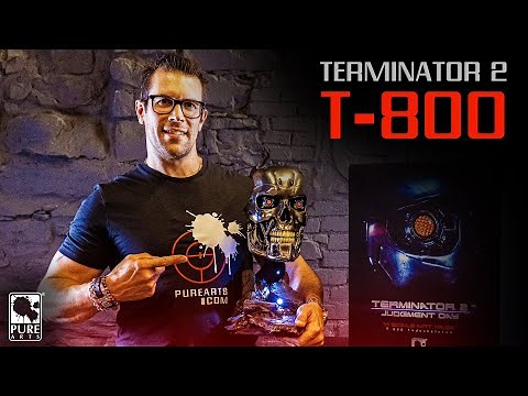 Unboxing the Terminator 2 T-800 Endoskull Art Mask from PureArts Studio!