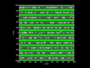 Optical forces used to make rewritable 3-D holographic materials