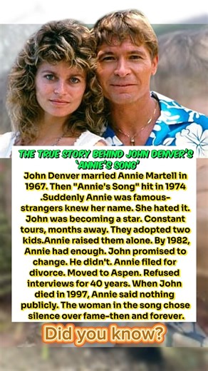 The True Story Behind John Denver’s ‘Annie’s Song’