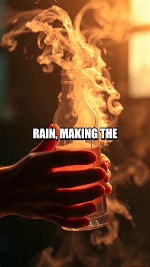 Mini Thunderstorm in a Bottle How to See Weather at Home