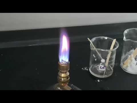 Qualitative analysis cations: the flame test