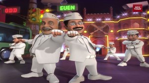 So Sorry: Watch how Kejriwal, Sisodia celebrated after winning Delhi's muqabala