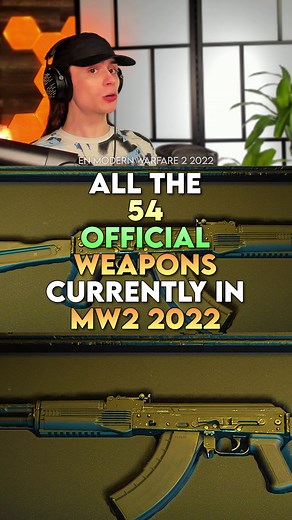 Exploring All 54 Official Weapons in Call of Duty Modern Warfare 2 2022