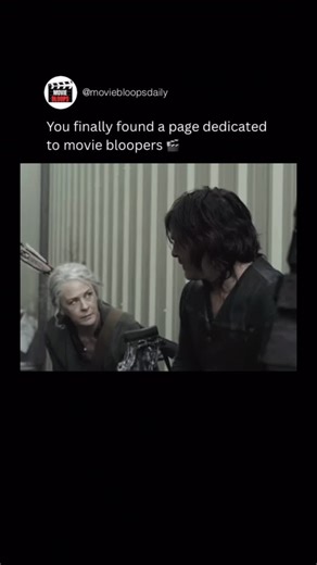 MOVIE BLOOPS DAILY on Instagram: "Even in a brutal zombie apocalypse, laughter found its way onto set during The Walking Dead. These bloopers capture actors breaking character, flubbing intense lines, and laughing mid scene, reminding viewers that behind every terrifying walker and emotional death was a cast having fun together between takes daily on camera. From missed cues to prop mishaps, these moments show the human side of survival television. The contrast between grim storytelling and on s