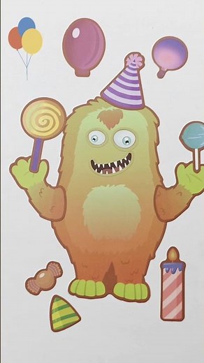 DIY Party Monster Stickers: Create Your Own Spooktacular Decorations!#diy #monster #party #craft