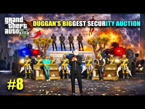 DUGGAN ATTACKED ON PRESIDENT'S MILLITARY BASE - GTA 5 CINEAMTIC GAMEPLAY