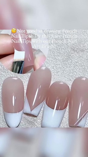 211K views · 2.2K reactions | 類Not good at drawing French Nail Tips? Try this Easy French Nail Tips with our French Nail Art Brush! Shop link  https://limegirlstore.com/french-nail-art-brush/ #nailinspo #nailinspo #nailart #nailextensions #frenchnails | Limegirl Nails | Facebook