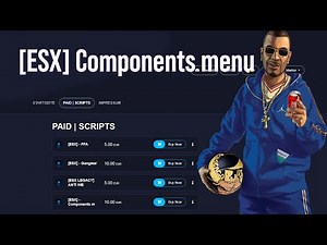 FIVEM WEAPON COMPONENTS MENU SCRIPT (GTA ROLEPLAY FIVEM SCRIPT)