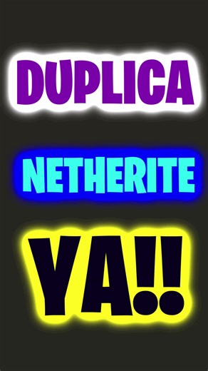 🍷👽Nuevo Truco para DUPLICAR NETHERITE en Minecraft 2025! (Sin Mods) 🔥 [FUNCIONA EN 1.21]🤑👌#datwinxd👌👽#telodijoeldatwin#Minecraft#datwin