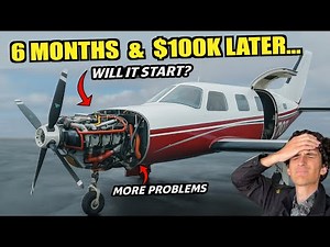 $100,000 Annual & New Engine For Our Cheap Piper Malibu! (PA-46 Rebuild Part 3)