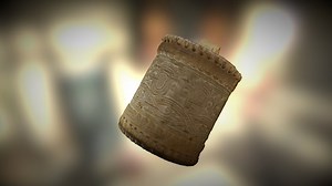 Birchbark basket 2 - Download Free 3D model by volkman
