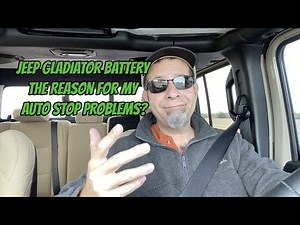 Jeep Battery the Reason for My Auto Stop Problems