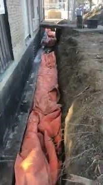 Installation drain francais à Longueuil