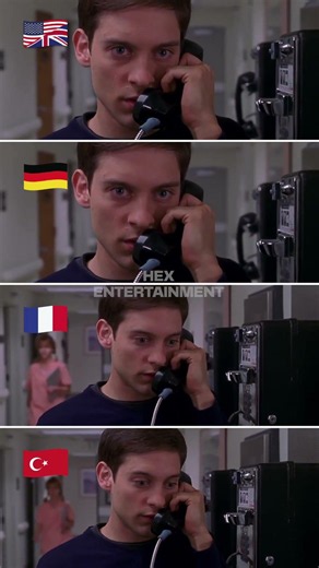 “Can Spider-Man Come Out To Play?!” in different languages #spiderman