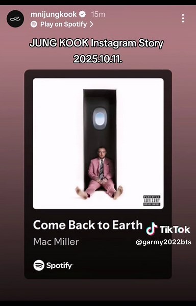 Jung Kook's Latest Instagram Story Highlights