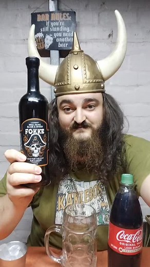Fokke Rum Viking Chug and Pirate Beard Drinking Fun
