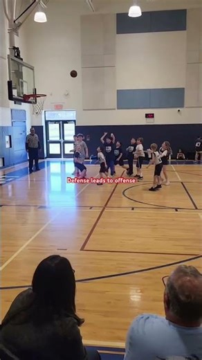 Tough defense leads to fast break. #defense #fastbreak #basketball