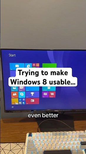 Imagine using Windows 8 in 2025 #pc #windows #techtok