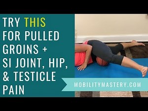 Lower back pain, testicle pain, pulled groin muscle, SI, hip & pelvic pain? DO THIS!