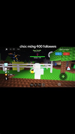 Chúc Mừng 400 Followers Trên Roblox!