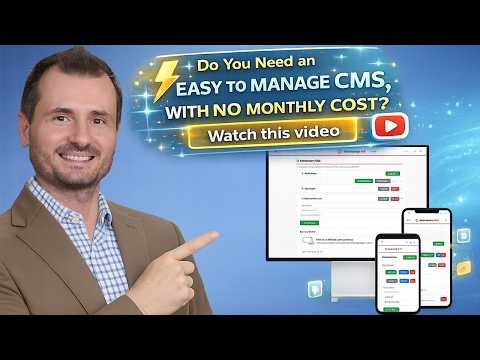 I Built My Own CMS (No WordPress, No Monthly Fees)
