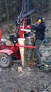 Fendeuse CMS 20t thermique avec treuil