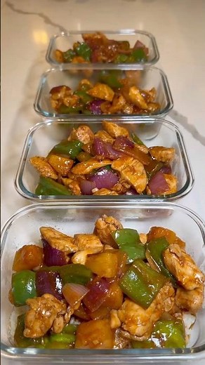 Pineapple Chicken and Rice Bowls